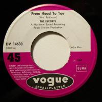 The Escorts - From Head To Toe (7")