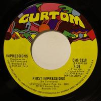 The Impressions - First Impressions (7")