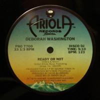 Deborah Washington Ready Or Not (12")