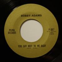 Bobby Adams You Got Next To Me Baby (7")