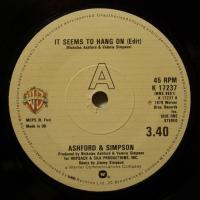 Ashford & Simpson It Seems To Hang On (7")