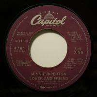 Minnie Riperton Lover And Friend (7")