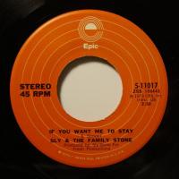 Sly Stone If You Want Me To Stay (7")