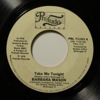 Barbara Mason Take Me Tonight (7")