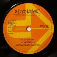 Barry Biggs - Wide Awake In A Dream (7") 