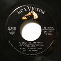 Henry Mancini A Shot In The Dark (7")