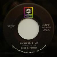 Gene And Tommy Richard And Me (7")