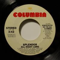 Splendor - All Night Long (7")