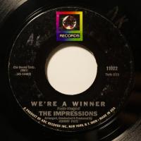 The Impressions We're A Winner (7")