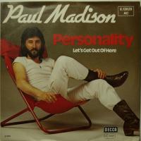 Paul Madison Let's Get Out Of Here (7")