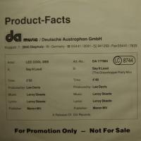 Lee Cool Dee Say It Loud (7")