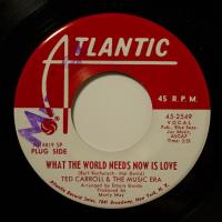 Ted Carroll - What The World Needs... (7")