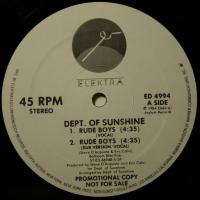Dept. Of Sunshine - Rude Boys (12")