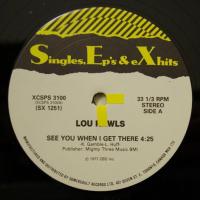 Lou Rawls See You When I Get There (12")
