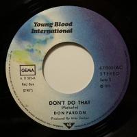 Don Fardon Don't Do That (7")