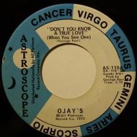 O\'Jays - Don\'t You Know A True Love (7")