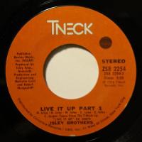 Isley Brothers Live It Up (7")