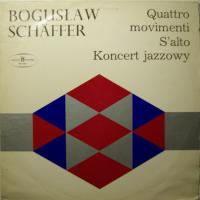 Boguslaw Schäffer - Koncert Jazzowy (LP)