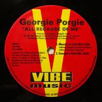 Georgie Porgie - All Because Of Me (12")