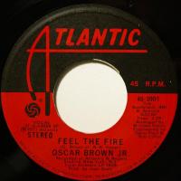 Oscar Brown JR Feel The Fire / Lone Ranger (7")