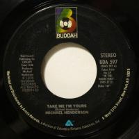 Michael Henderson - Take Me I\'m Yours (7")