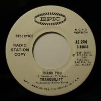Tranquility - Thank You  (7")