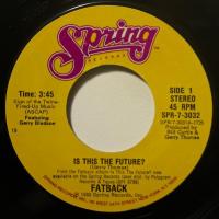 Fatback Band - Is This The Future? (7")
