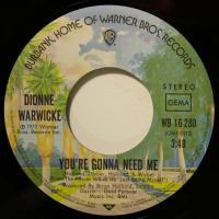 Dionne Warwick You're Gonna Need Me (7")