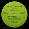 Santonio - That's Where It's At (12")