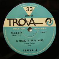 Trova 4 El Verano Te Da La Mano (7")