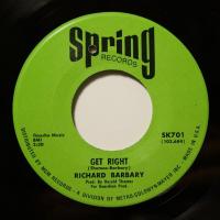 Richard Barbary Get Right (7")