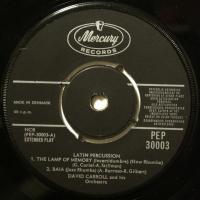 David Carroll - Latin Percussion (7")