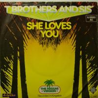 T Brothers And Sis - She Loves You (7")