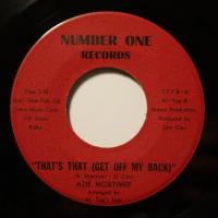 Azie Mortimer - That\'s That (7")