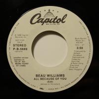 Beau Williams All Because Of You (7")