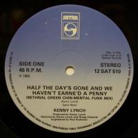 Kenny Lynch Half The Day's Gone (12")