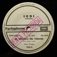 IODI El Orgullo Del Verano (7")