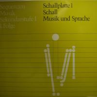 Sequenzen - Musik Und Sprache (LP)