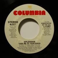 Splendor Take Me To Your Disco (7")