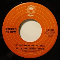 Sly & The Family Stone If You Want Me (7") 