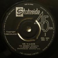 The Mighty Sparrow - Mr Walker / Jane (7")