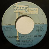 Moments Love On A Two Way Street (7")