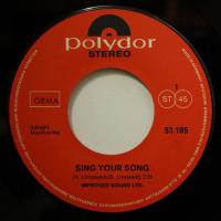 Improved Sound Ltd - Sing Your Song (7")