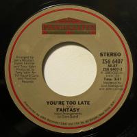 Fantasy - You\'re Too Late (7")