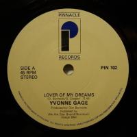 Yvonne Gage Lover Of My Dreams (7")