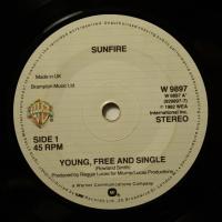Sunfire Young Free And Single (7")
