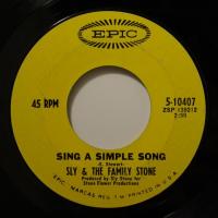 Sly Stone Sing A Simple Song (7")