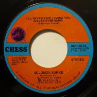 Solomon Burke - I\'ll Never Stop Loving You (7")