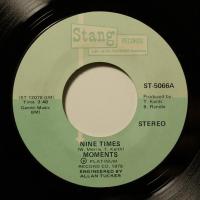 The Moments - Nine Times (7")