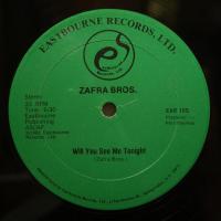 Zafra Bros - Will You See Me Tonight (12")